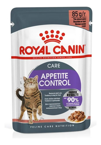Ração Royal Canin Appetite Control Gato Sachê De 85g 12 Uni