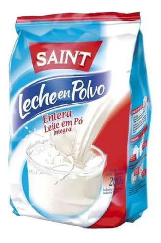 Leche En Polvo Saint 200gr Entera X4u - Suchina S.a