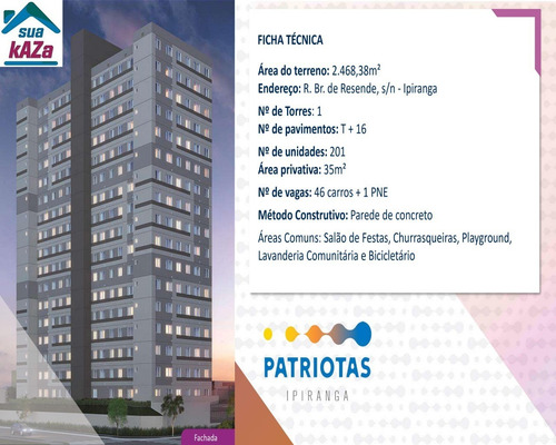 Imagem 2 de 17 de Apartamento 2 Dormitórios A Partir De R$ 206 Mil - Faça Já Sua Reserva! - Ap00673 - 69287937