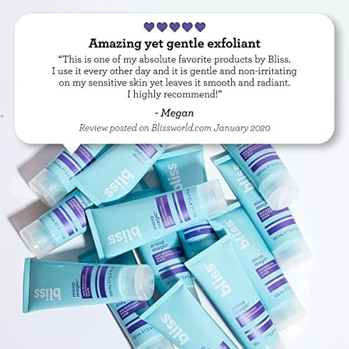 Exfoliante De Microdermoabrasión Bliss Micro Magic 100ml Momento De Aplicación Día/noche Tipo De Piel Todo Tipo