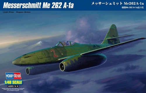 Hobby Boss Messerschmitt Me 262 A-1 Avion Modelo Kit
