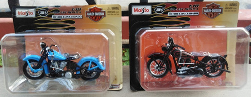 Coleccion Oficial Motos Harley Davidson Maisto 1:18 Die Cast
