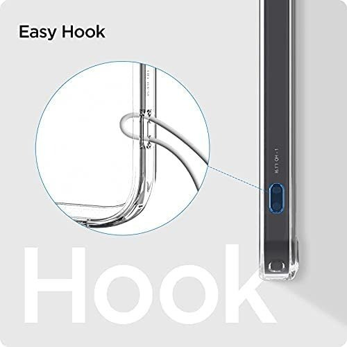 Imagen 7 de 8 de Funda Spigen Quartz Hybrid Para iPhone 13 - Clear