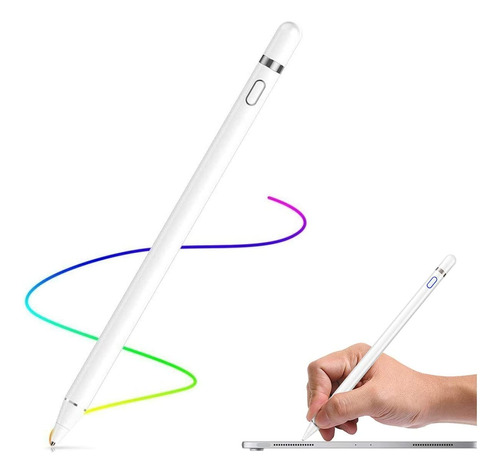 Lápiz Capacitivo Activo Stylus Compatible Apple iPad Tablet 