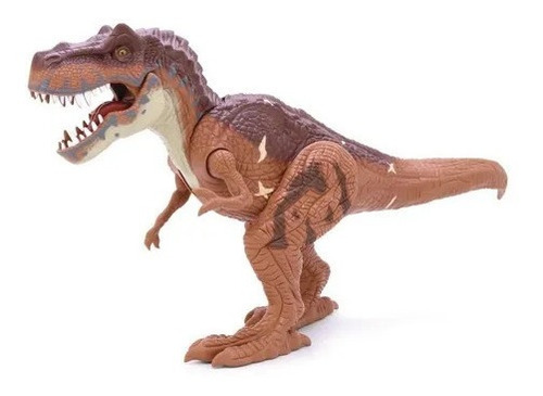 Figura Dino Mat Tiranosaurio Rex Grande C/ Luz Y Sonido
