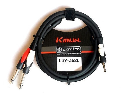 Extension Kirlin  Stereo A 2 Plug Monoural  Lgy-362l-1m/bk