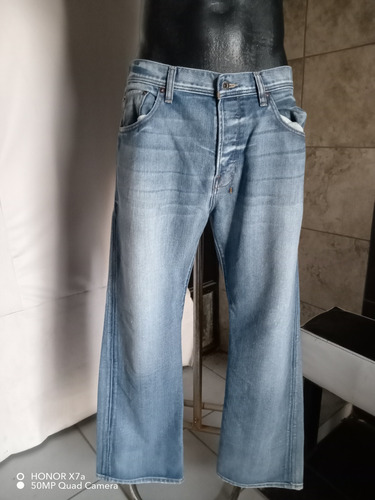 Jeans Guesss 34x32 Boot Cut Azul