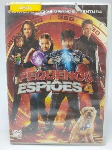 Dvd Filme Pequenos Espiões 4 - Original E Lacrado