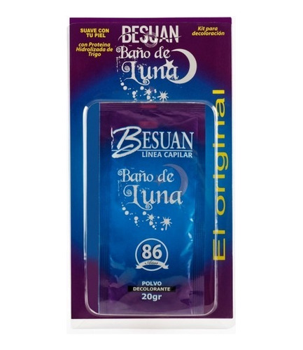  Decolorante Para Vello Corporal Baño De Luna 20gr