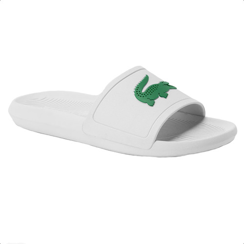  Chinelo Masculino Slide Lacoste Croco Original 37cma0018