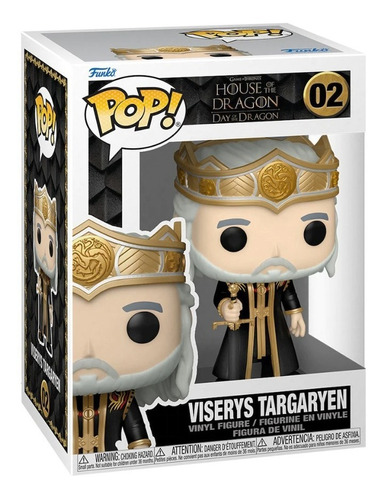 Funko Pop House Of Dragon Viserys Targaryen 02