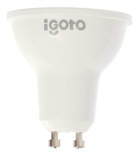 10 Pzs Foco Led Gu10 7w Luz Cálida
