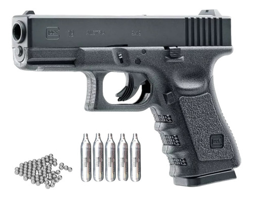 Pistola Co2 4.5mm Glock 19 128m/s Bentancor Outdoor