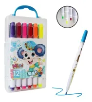 Comprar Set 12 Plumines Kawaii Papelería Regalo Scrapbooking Dibujar