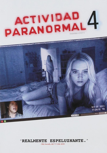 Actividad Paranormal 4 | Dvd Película Nueva