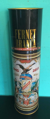 Lata Fernet Branca - Ed. Aniversario 1845/2015 - Vacia -