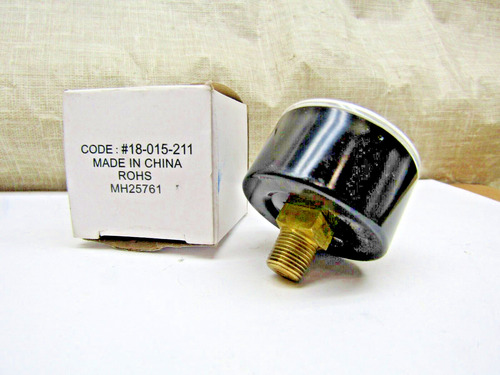 18- 015-211 0-60psi 1/8 Npt Air Pressure Gauge Jje