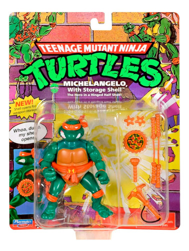 Ninja Turtles Michaelangelo S. S. Figura De Accion Playmates