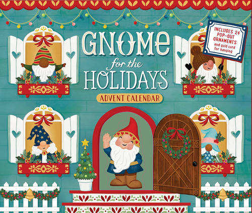 Libro: Gnome For The Holidays Advent Calendar: Count Down To