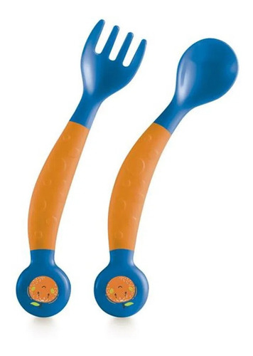 Garfo E Colher Flexíveis Funny Meal Bb1140