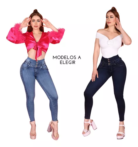 35 Pantalones De Mezclilla Dama Colores Y Modelo A Elegir