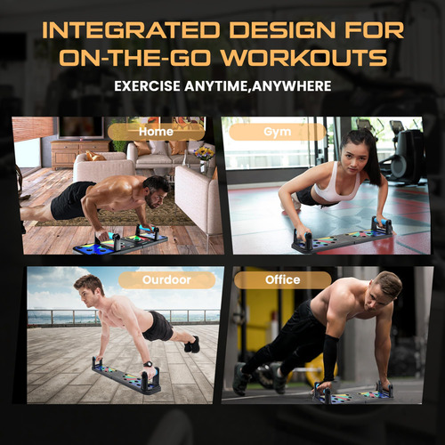 Tablero De Flexiones 9 En 1 Para Hombres Y Mujeres