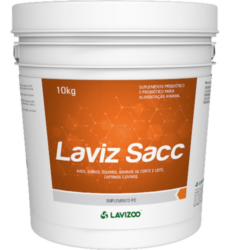 Laviz Sacc Suplemento Para Equinos 10kg - Lavizoo