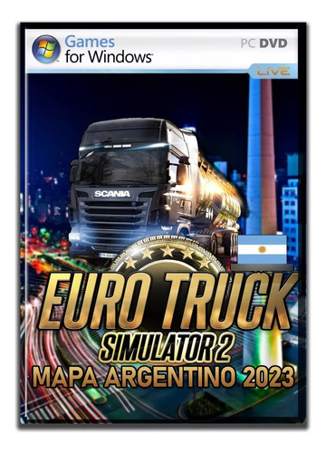 Euro Truck Simulator 2 + Dlcs + Mapa Argentino Actualizado 2