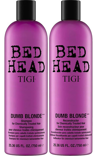  Tigi Bed Head Dumb Blonde Reconstructor - Shamp E Cond 750ml