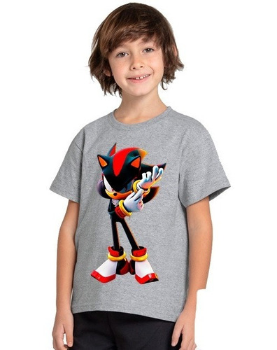 Polera 100% Algodón Sonic Prime The Hedgehog 2023 Exclusivo