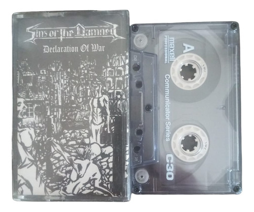 Sins Of The Damned  Declaration Of War Cassette Demo 2015