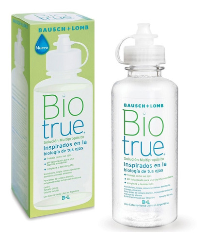 Solucion Multiproposito Biotrue Lentes De Contacto X 120ml