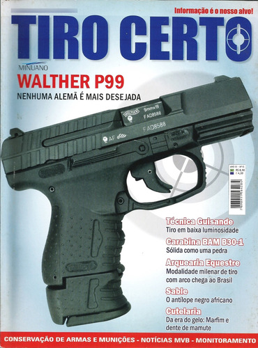 Revista Tiro Certo 15 Editora Minuano (Usado)