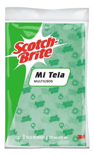 Scotch-brite 3m Tela Multiusos 3 Pack