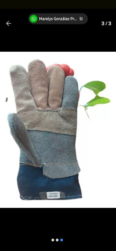 Guantes De Carnaza Reforzados 