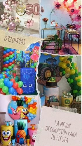 Imagen 1 de 5 de La Mejor Opcion Para Tu Cumpleaños!! Super Promo