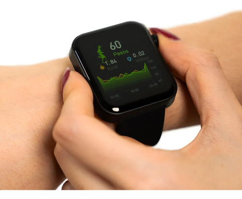Reloj Inteligente Lifewatch 2 - Smartwatch. Monitorea Tu Salud: Pulso, Presión Arterial, Oxígeno En Sangre, Ejercicio Y Patrones De Sueño.