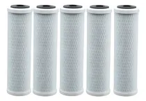 Comprar Kit 5 Refil Filtro 9.3u002F4 Carbon Block Carvão Ativado Carcaça