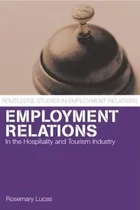 Comprar Libro Employment Relations In The Hospitality And Tourism...