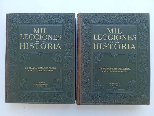 Mil Lecciones De La Historia. 2 Tomos. D. Jaime Vicens Vives