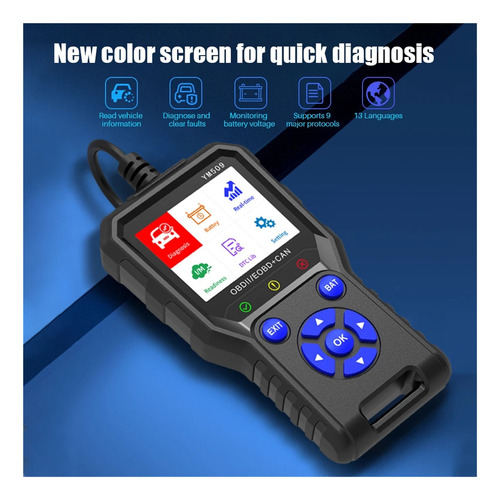 Escáner Obd2 Lector De Códigos Odb2 Escáner Obd 2 For Motor