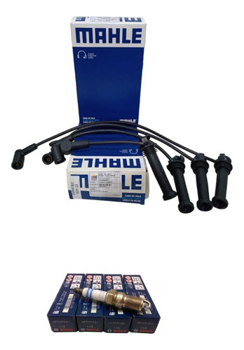 Juego Cables Mahle + 4 Bujias Bosch Ecosport 2.0 16v Duratec