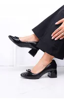 Comprar Zapatos Stilettos Sandalias De Mujer Vestir Taco Foliado Moda 