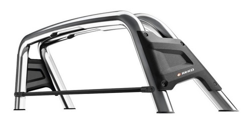 Barra Antivuelco Chevrolet Cromo Dmax C/ Prot De Vidrio Keko