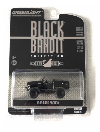 Greenlight Black Bandit 1969 Ford Bronco