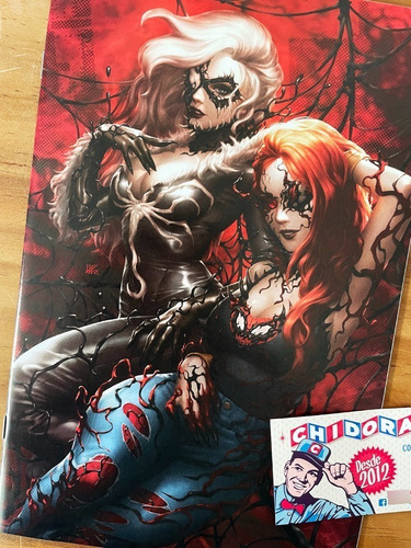 Comic - Mary Jane & Black Cat #1 Darkweb Kunkka Cover B Sexy