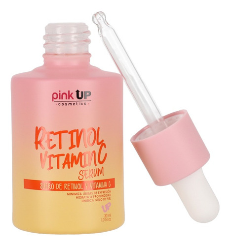 Pink Up, Suero Retinol Y Vitamina E, Reduce Y Evita Manchas