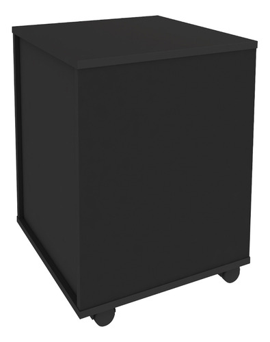 Gaveteiro Lyam Decor New Cor Preto Com Acabamento Bp