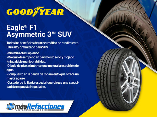 Llanta 295/40r20 106y Goodyear Eagle F1 Asymmetric 3 Suv