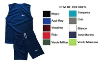 Comprar Conjuntos Deportivo Caballero Sin Mangas Pack De 6 Conjuntos